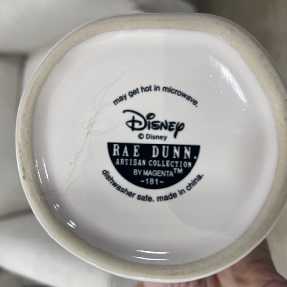 RAE DUNN Disney Alice in Wonderland Double Sided Ceramic Mug NWT - Picture 3 of 4